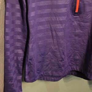 Nike Pro  Purple and Orange Women's Top